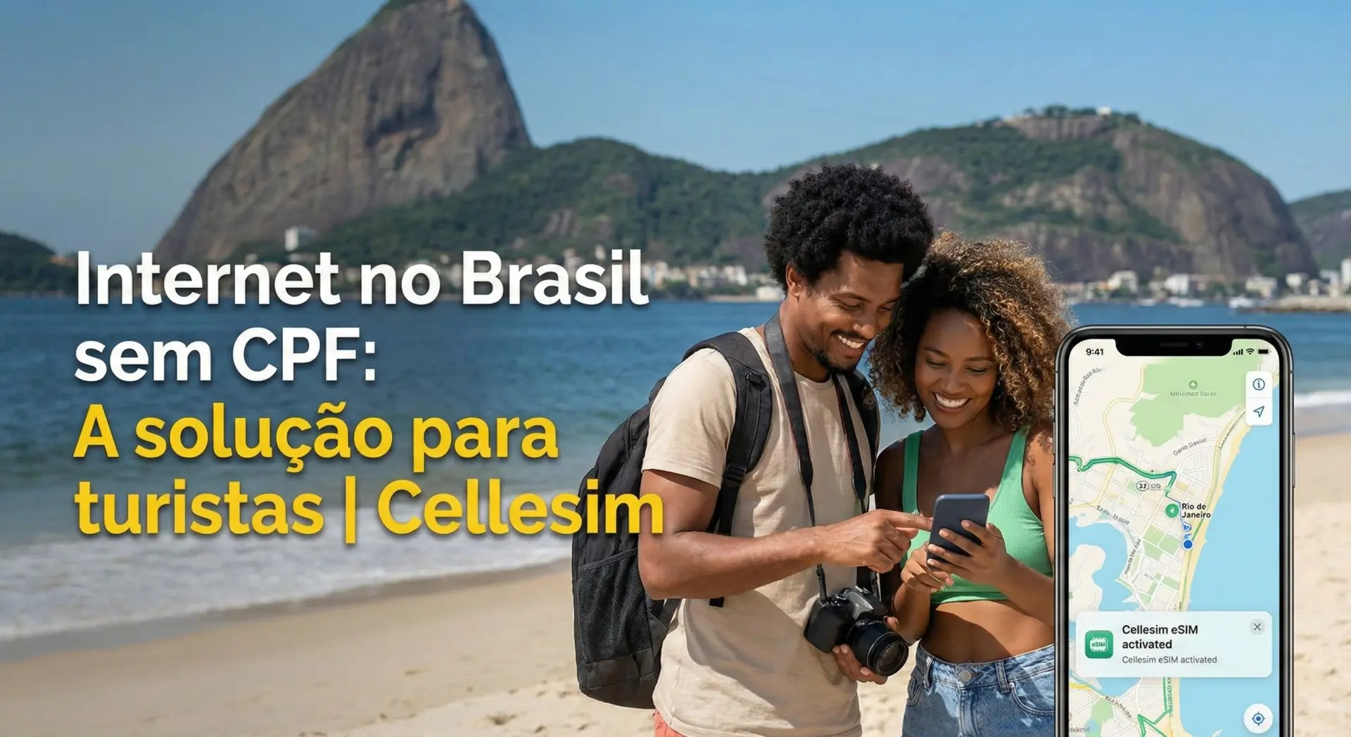 Internet no Brasil sem CPF: A solução para turistas | Cellesim