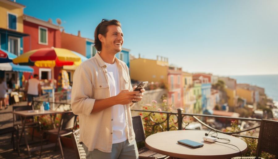 Tip #6 &ndash; Technologick&eacute; vychyt&aacute;vky: Využijte Dual SIM a hotspot - Cellesim eSIM