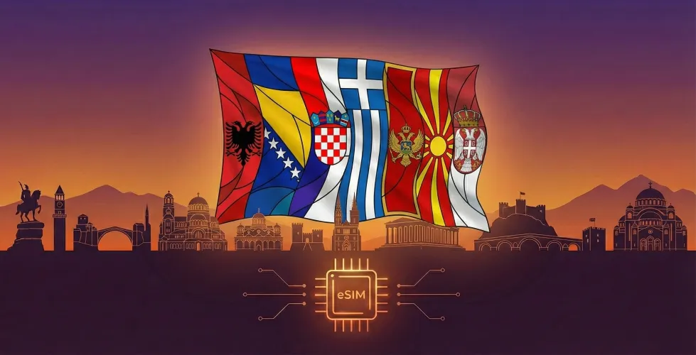 Balkan (5+ Gebiete) eSIM