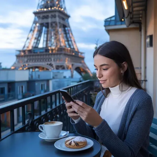 Fransa eSIM: Seyahatinizde Kesintisiz Bağlantı