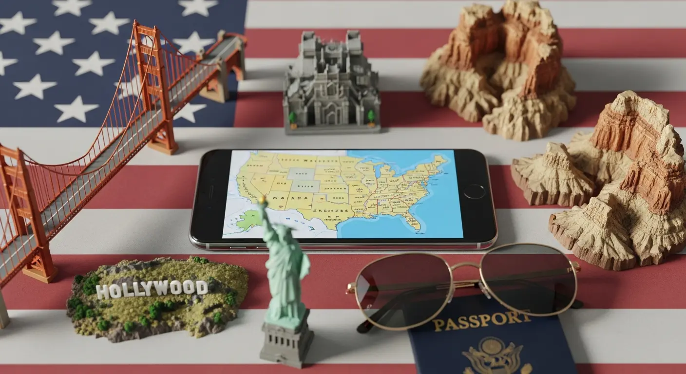 Explore the USA with a USA eSIM