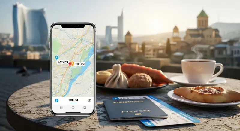 Vizesiz Gürcistan Keşfi: Batum ve Tiflis'te eSIM ile Sınırsız İletişim