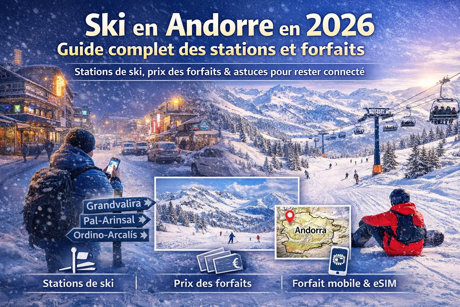 Ski en Andorre en 2026 : guide complet des stations et forfaits