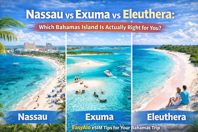 Nassau vs Exuma vs Eleuthera: Which Bahamas Island Is Actually Right for You?