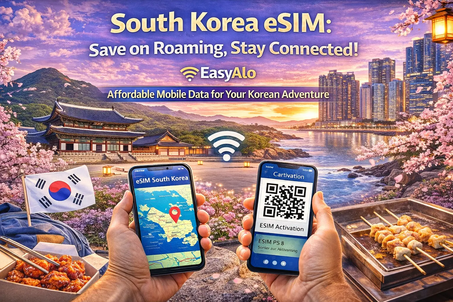 Best eSIM for South Korea Travel: EasyAlo Plans and Roaming Savings