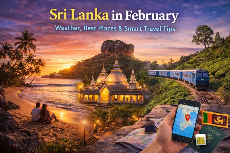 Sri Lanka in February: Weather, Best Places & Smart Travel Tips