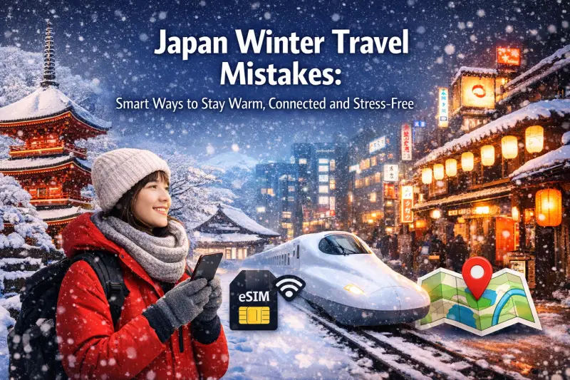 Japan Winter Travel Mistakes: Smart Ways to Stay Warm, Connected and Stress‑Free