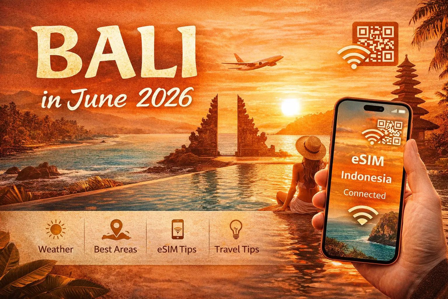 Bali in June 2026: Weather, Best Areas and Smart eSIM Tips